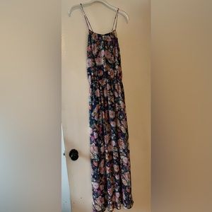 FATE Floral Print Maxi Dress
